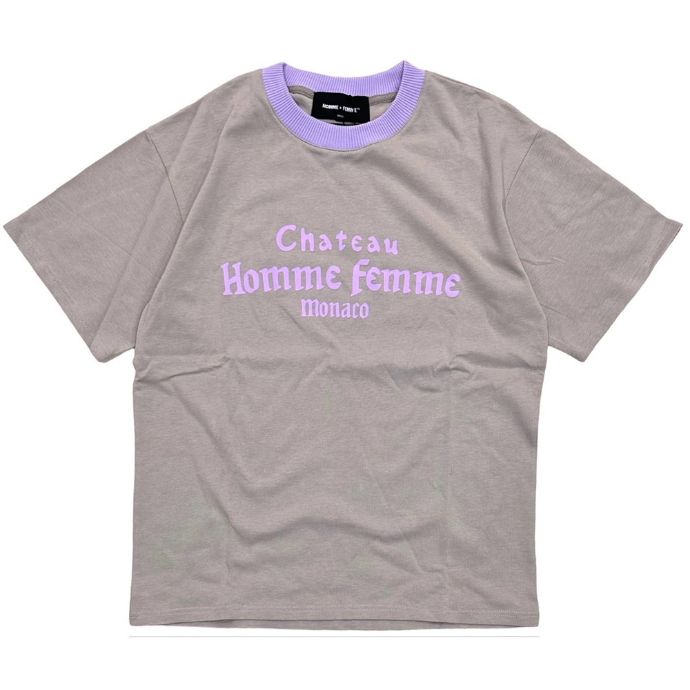 Homme + Femme Men's Chateau Monaco Script Heavyweight Tee T-Shirt